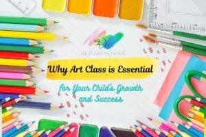 Queensland Art School - kids’ visual art class
