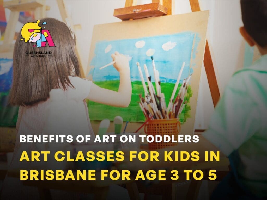 Art classes for kids in Brisbane for ages 3 to 5
